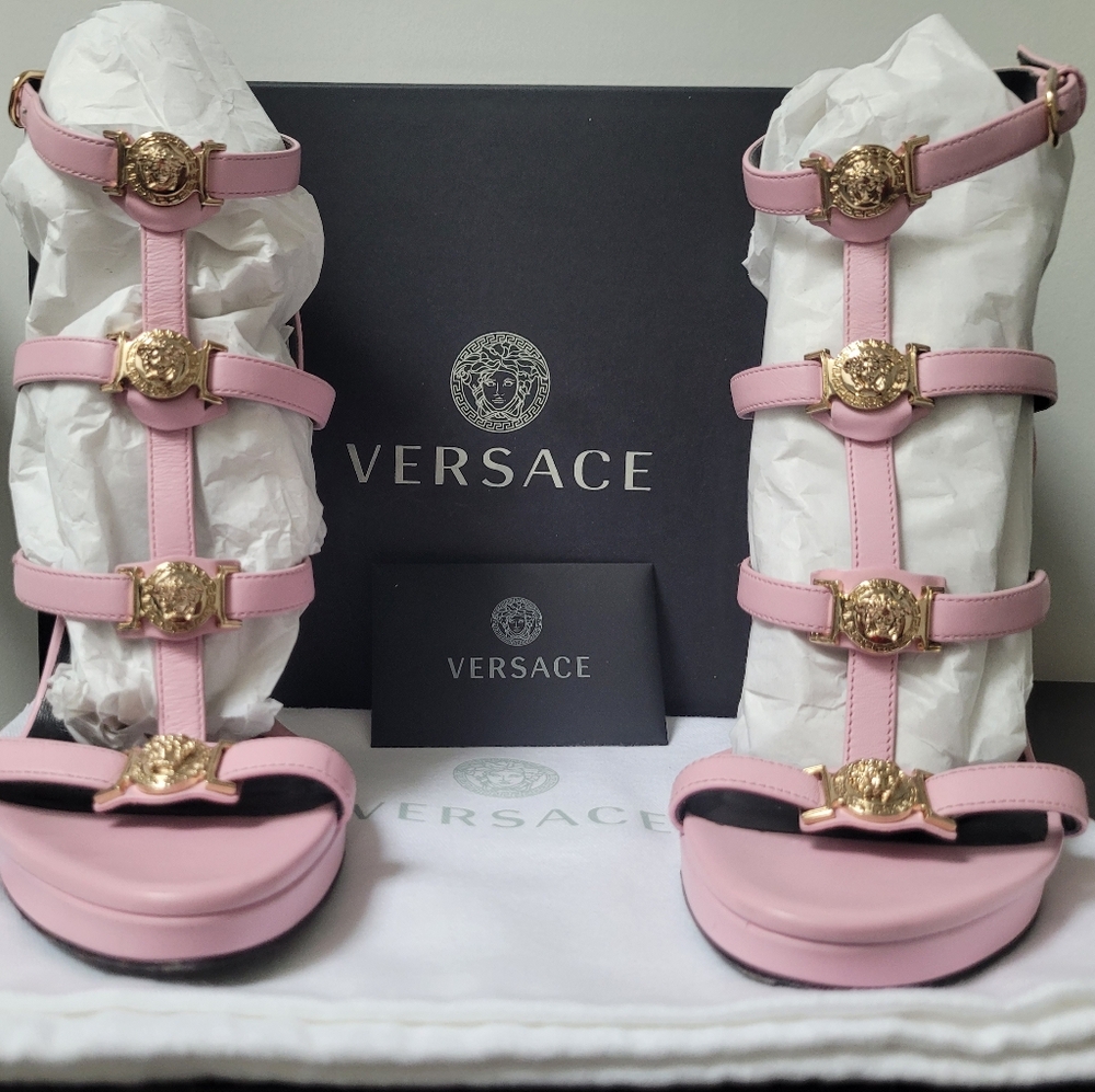 Versace Barbie Pink Sandals